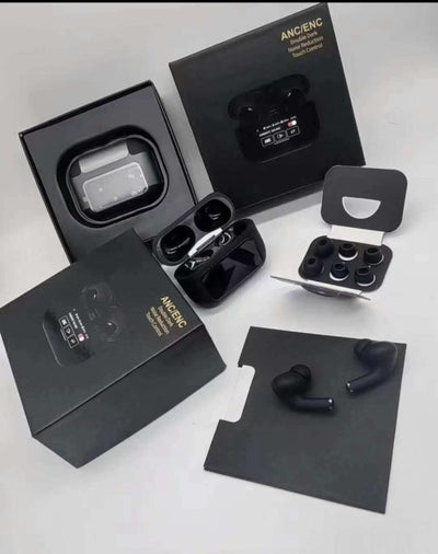 Air A9 Pro Digital Display Case Airbuds / Anc/enc Touch Screen Wireless Earbuds